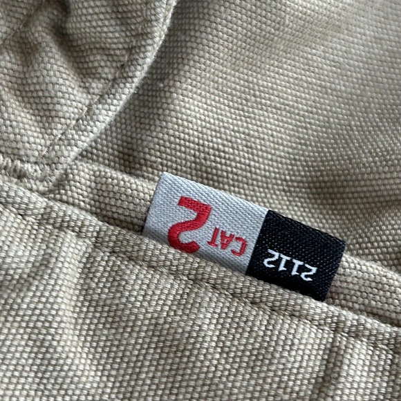 Carhartt FR Pants Mens 32x30 Beige FRB240 Original Fit Flame Resistant Cargo - Picture 4 of 16